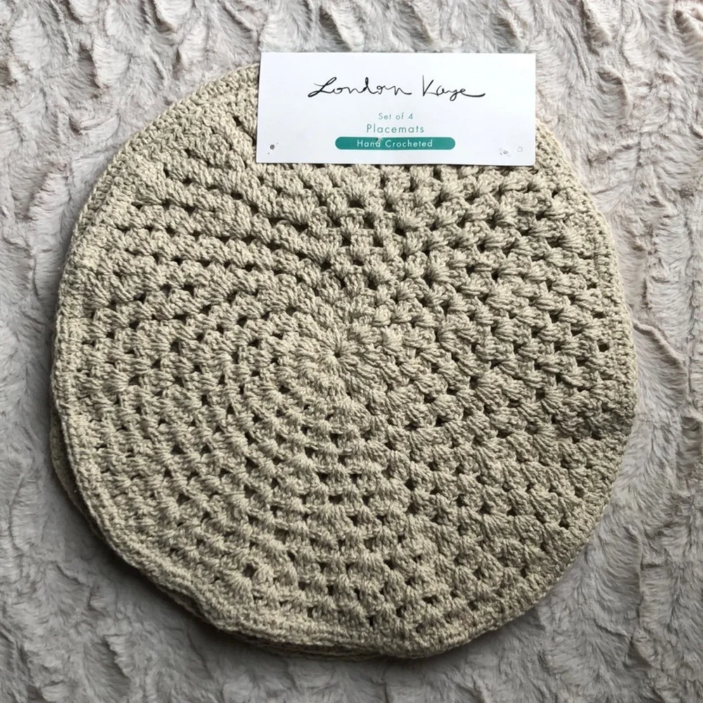 London Kaye Crocheted Placemats